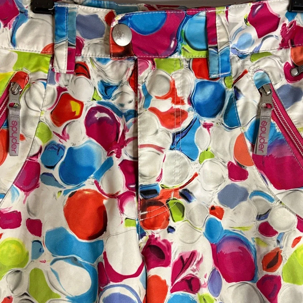 Spyder Multicolor Ski Pants ⛷️ - Picture 4 of 6